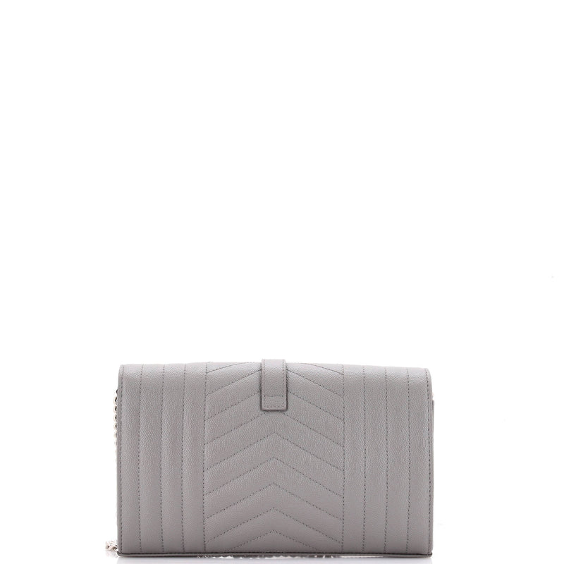 Saint Laurent Classic Chain Wallet Mixed