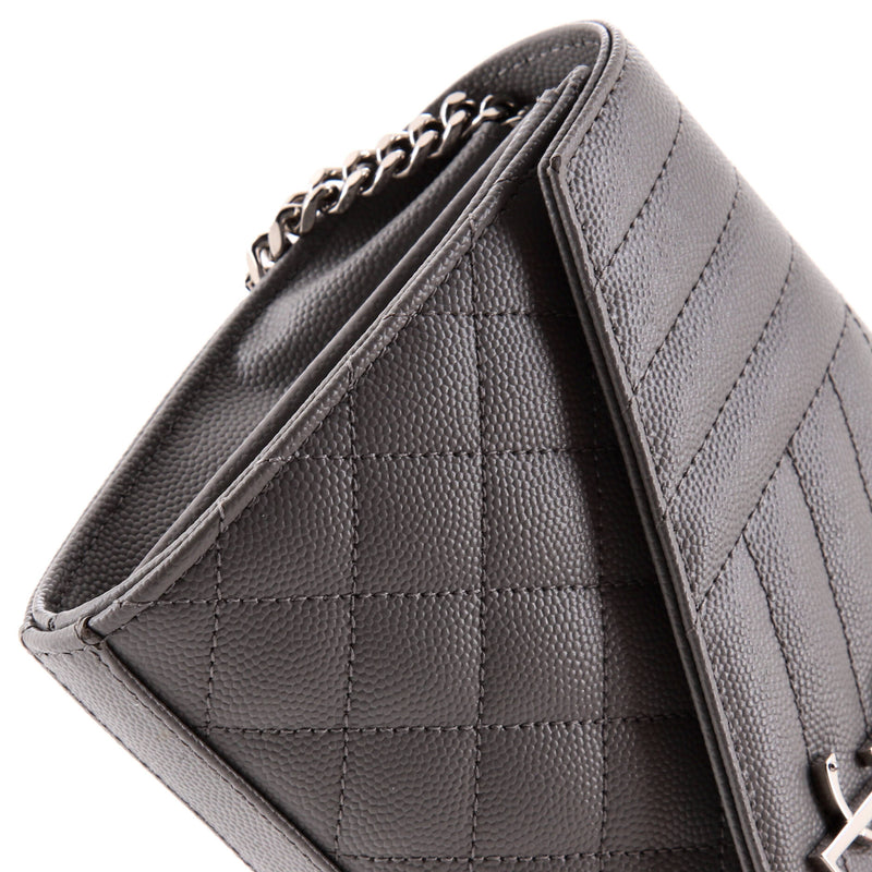Saint Laurent Classic Chain Wallet Mixed