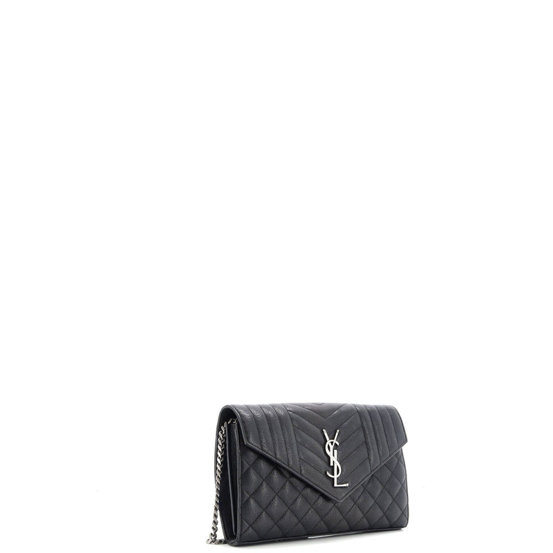 Saint Laurent Classic Chain Wallet Mixed