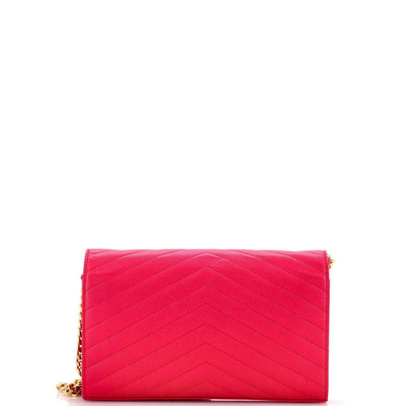 Saint Laurent Classic Wallet On Chain