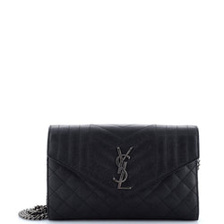 Saint Laurent Classic Chain Wallet Mixed