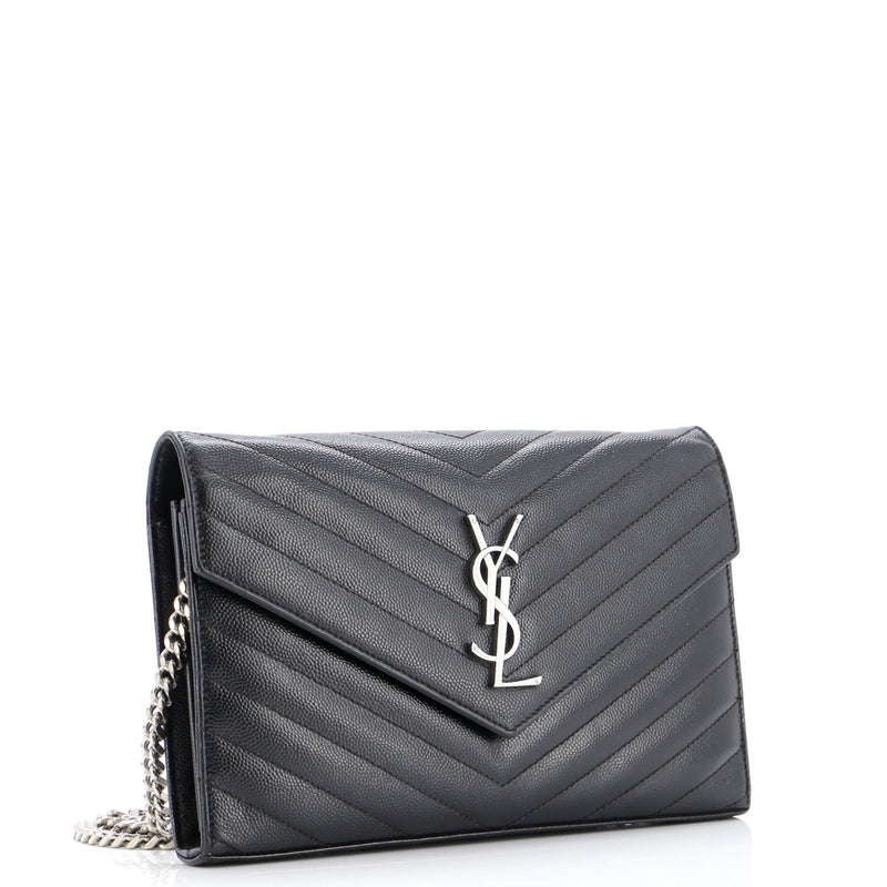 Saint Laurent Classic Wallet On Chain