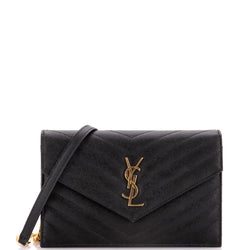 Saint Laurent Classic Wallet On Chain