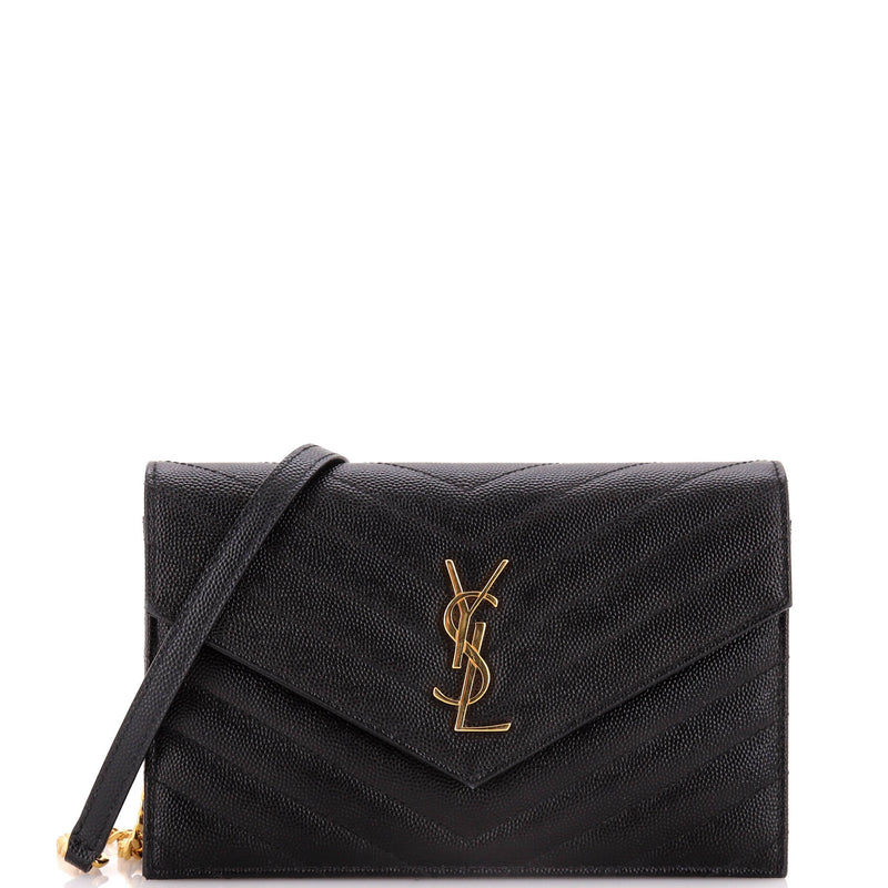 Saint Laurent Classic Wallet On Chain