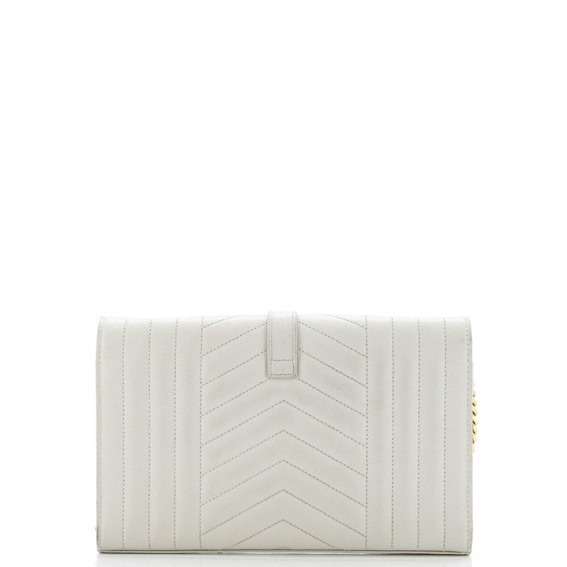 Saint Laurent Classic Chain Wallet Mixed