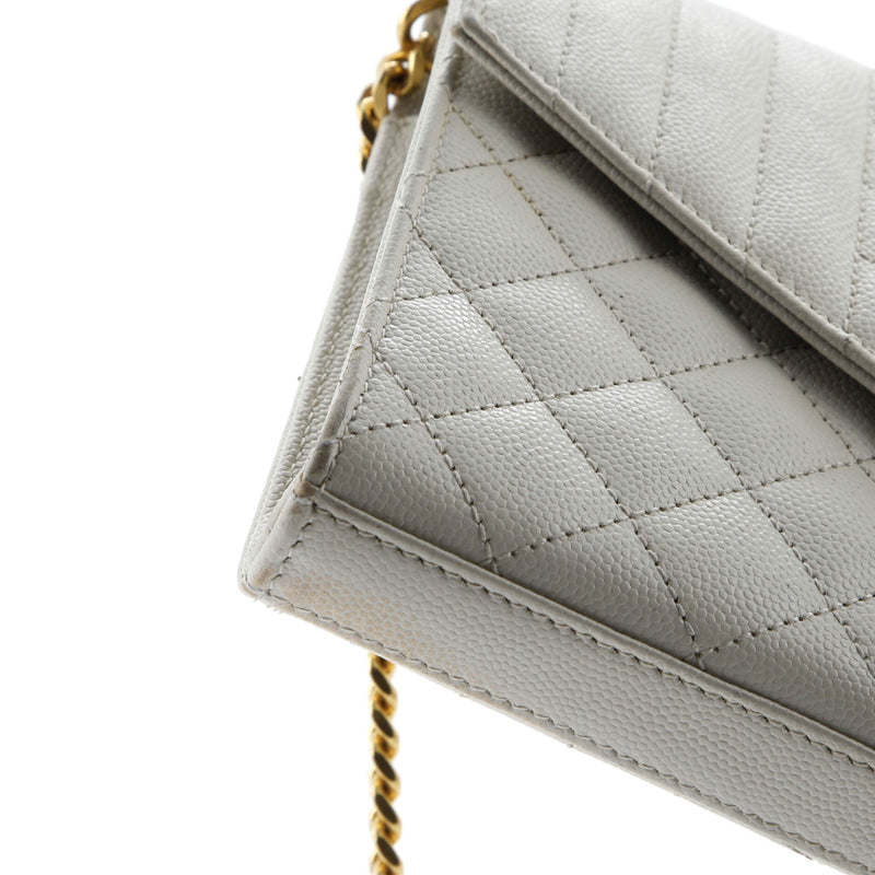 Saint Laurent Classic Chain Wallet Mixed