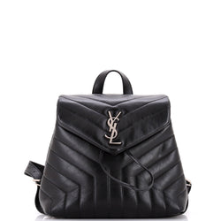 Saint Laurent Loulou Backpack Matelasse