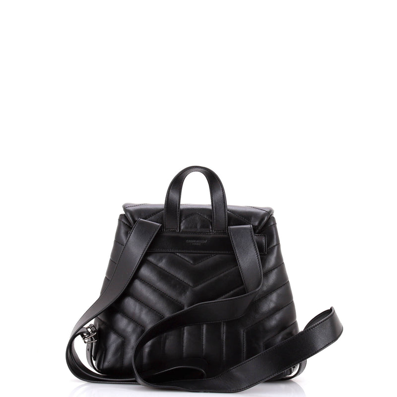 Saint Laurent Loulou Backpack Matelasse
