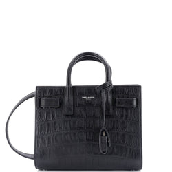 Saint Laurent Sac De Jour Bag Crocodile