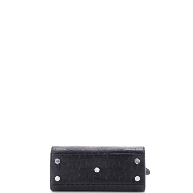 Saint Laurent Sac De Jour Bag Crocodile