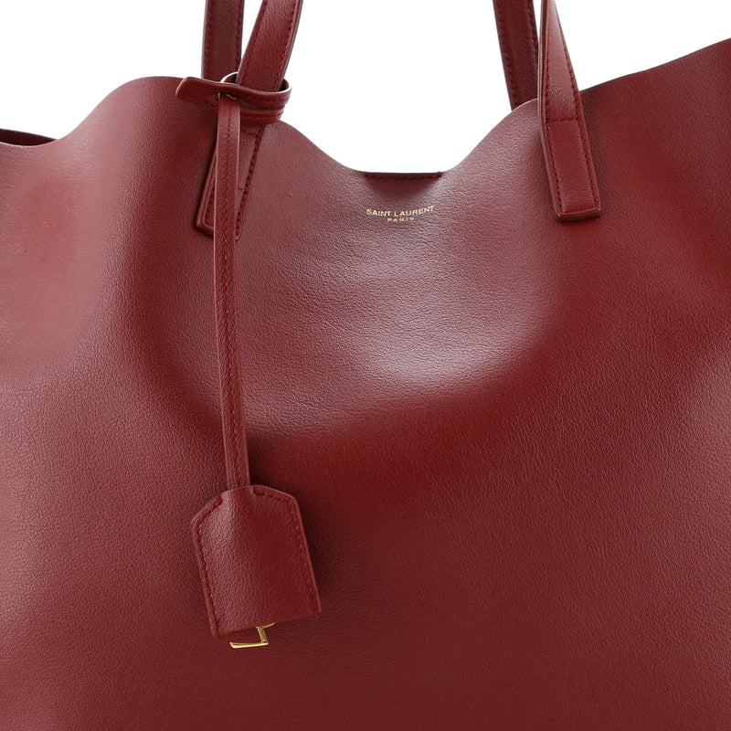 Saint Laurent Shopper Tote Leather Large