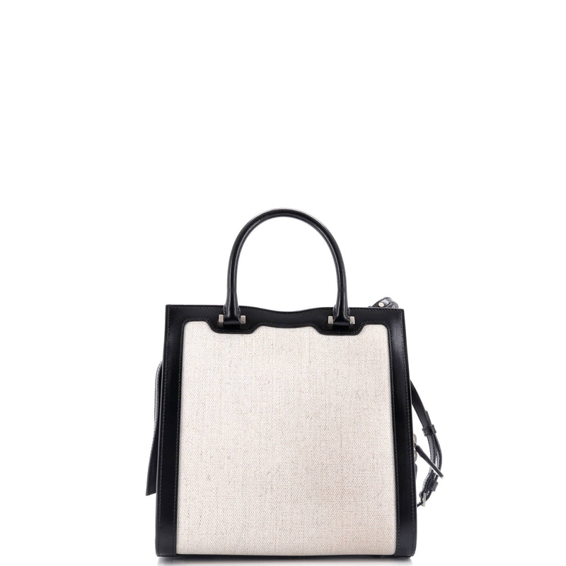 Saint Laurent Uptown Tote Canvas With