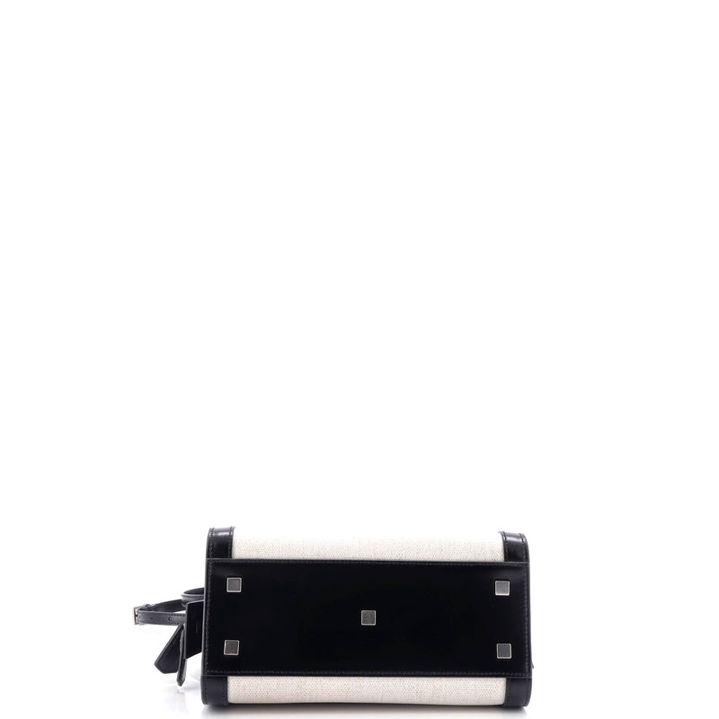 Saint Laurent Uptown Tote Canvas With