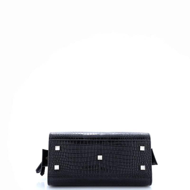 Saint Laurent Uptown Tote Crocodile