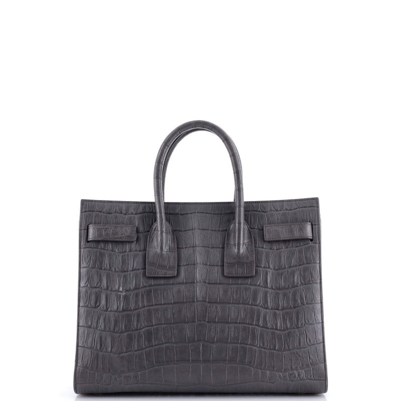 Saint Laurent Sac De Jour Bag Crocodile