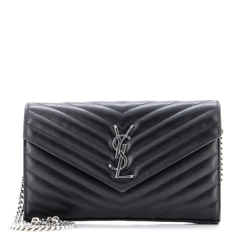 Saint Laurent Classic Wallet On Chain