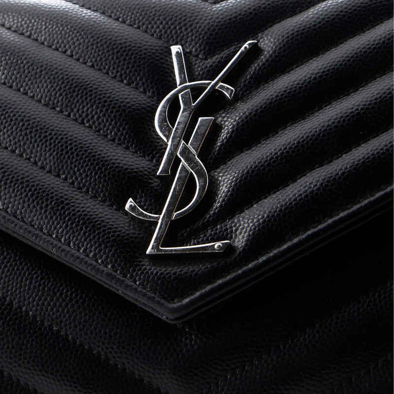 Saint Laurent Classic Wallet On Chain