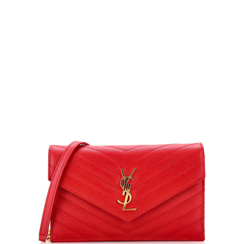 Saint Laurent Classic Wallet On Chain