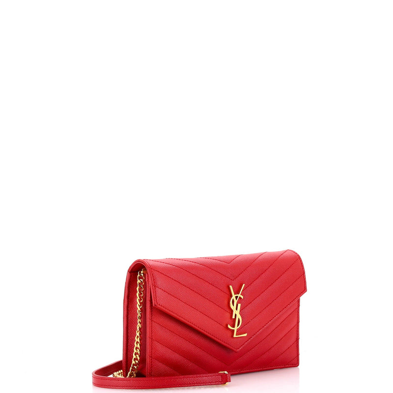 Saint Laurent Classic Wallet On Chain