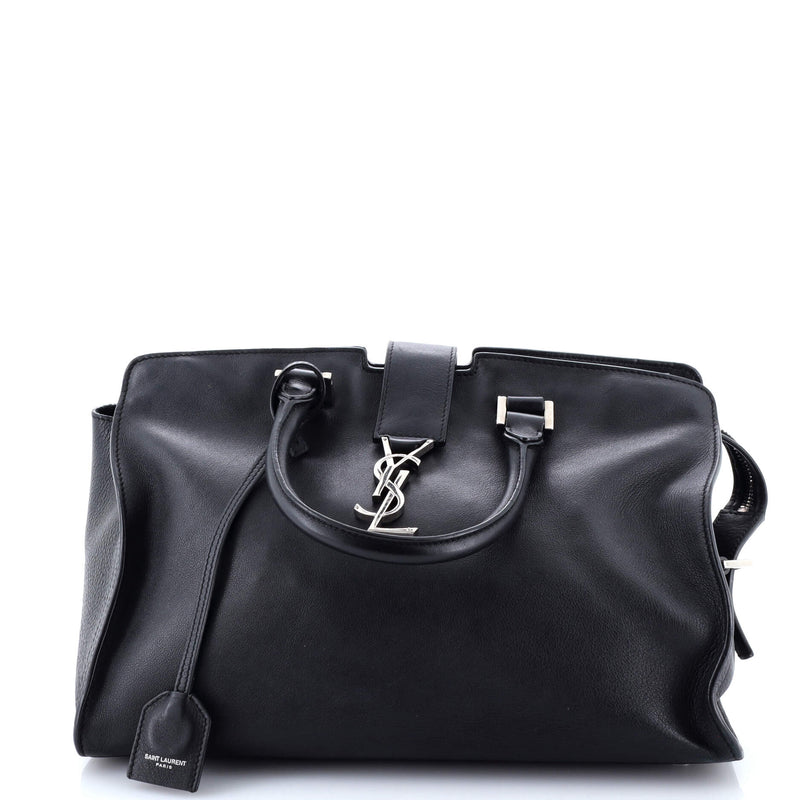 Saint Laurent Cabas Leather Medium