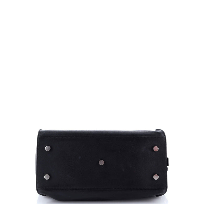 Saint Laurent Cabas Leather Medium