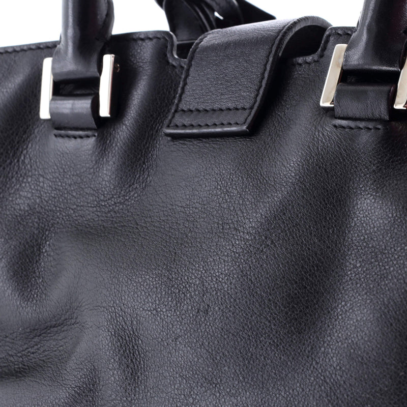 Saint Laurent Cabas Leather Medium