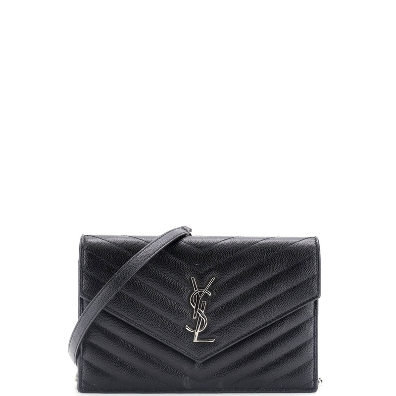 Saint Laurent Classic Wallet On Chain