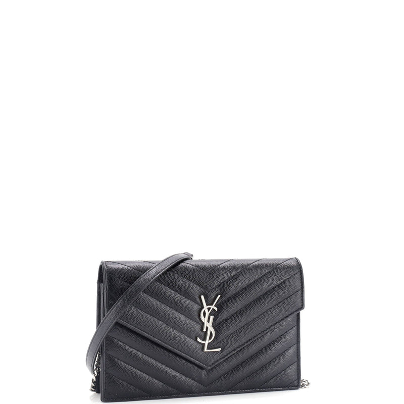 Saint Laurent Classic Wallet On Chain