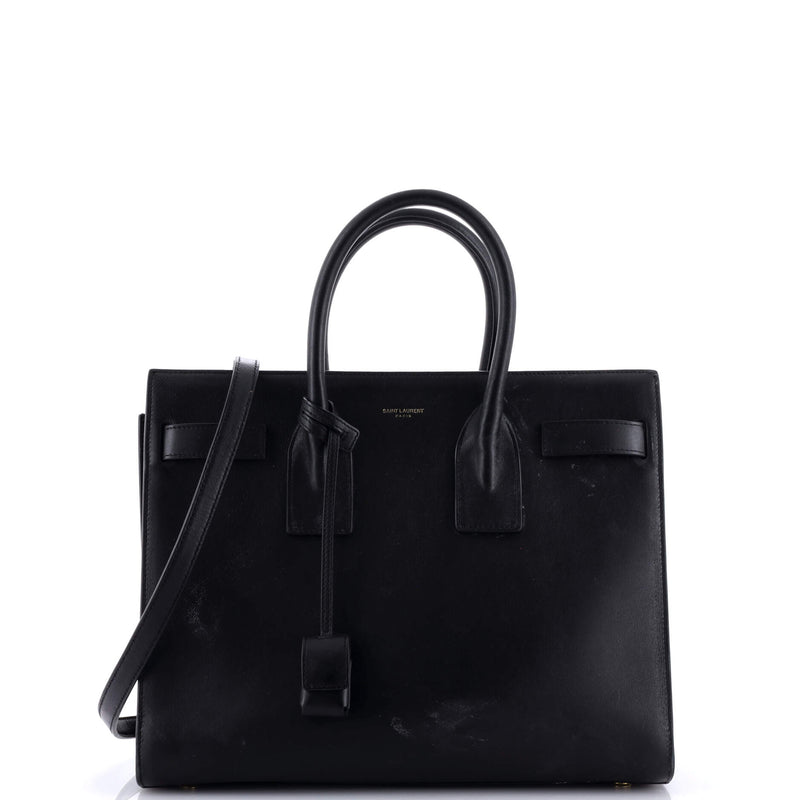 Saint Laurent Sac De Jour Bag Leather