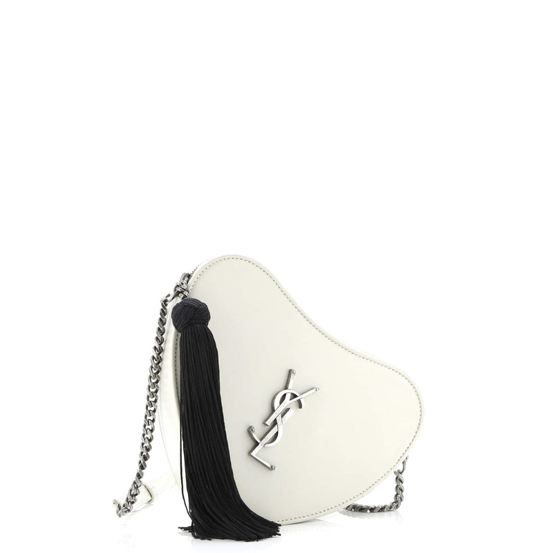 Saint Laurent Love Heart Tassel Chain