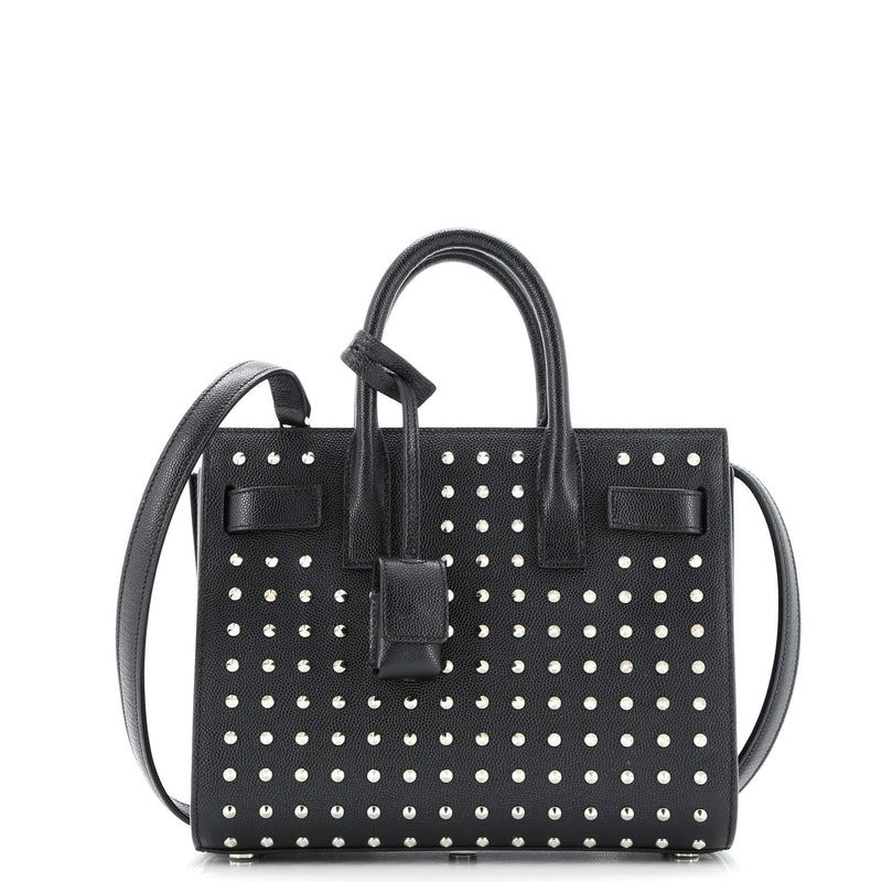 Saint Laurent Sac De Jour Bag Studded