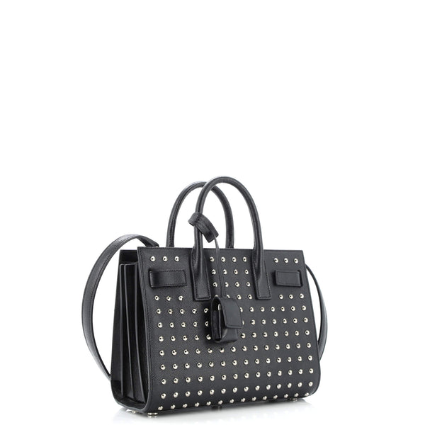 Saint Laurent Sac De Jour Bag Studded