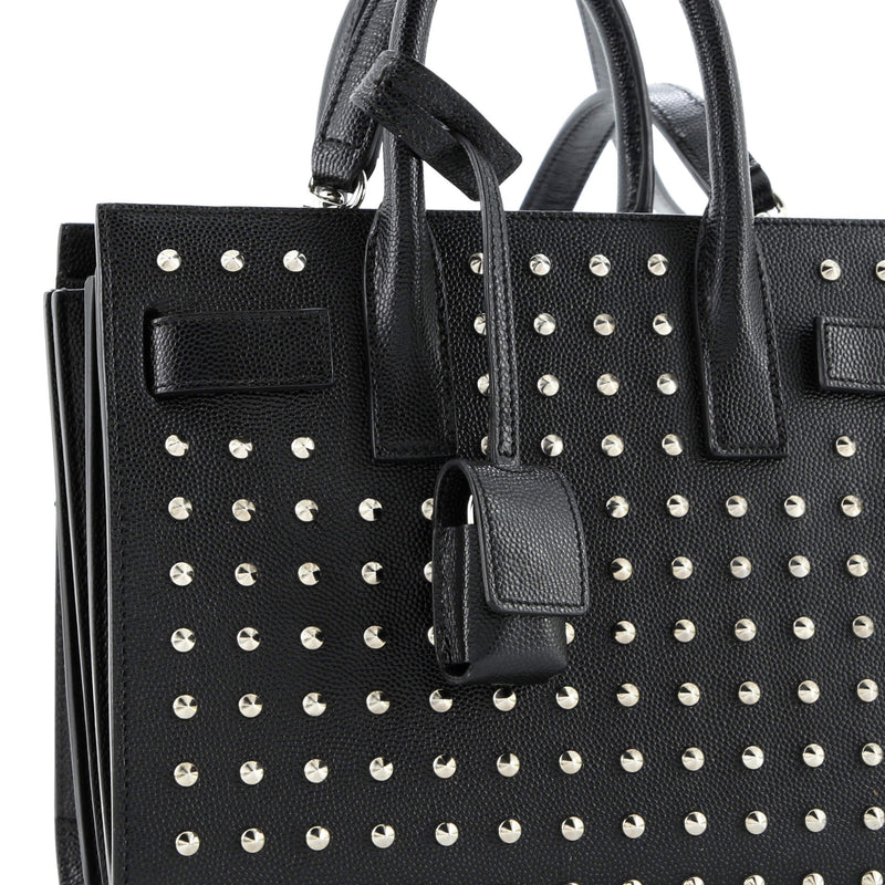 Saint Laurent Sac De Jour Bag Studded