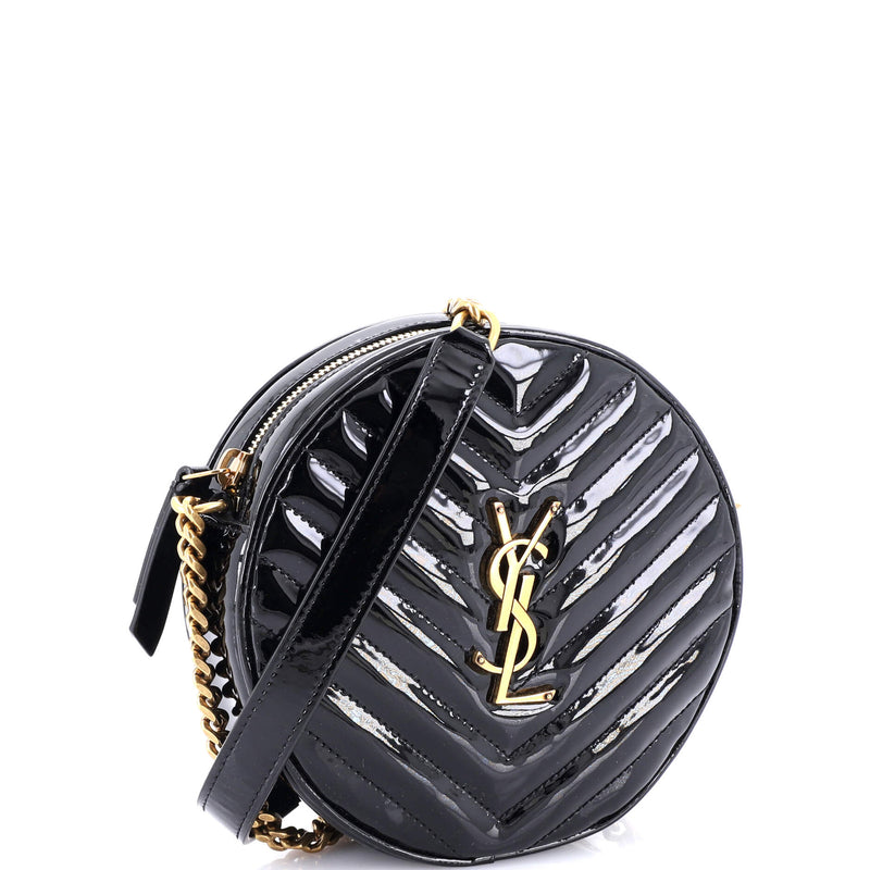 Saint Laurent Vinyle Round Camera Bag