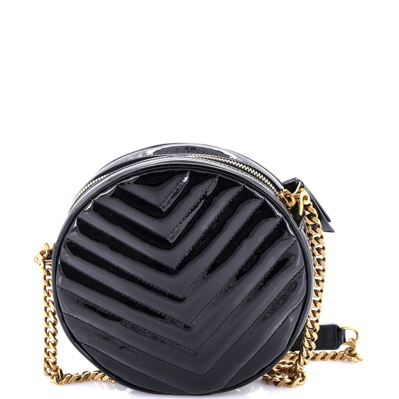 Saint Laurent Vinyle Round Camera Bag