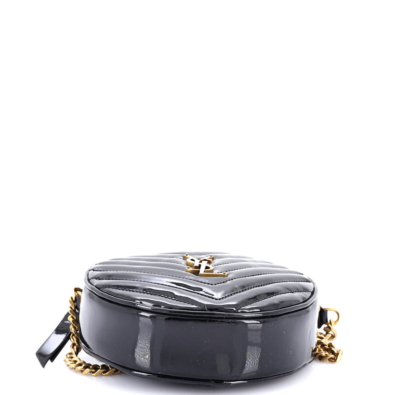 Saint Laurent Vinyle Round Camera Bag