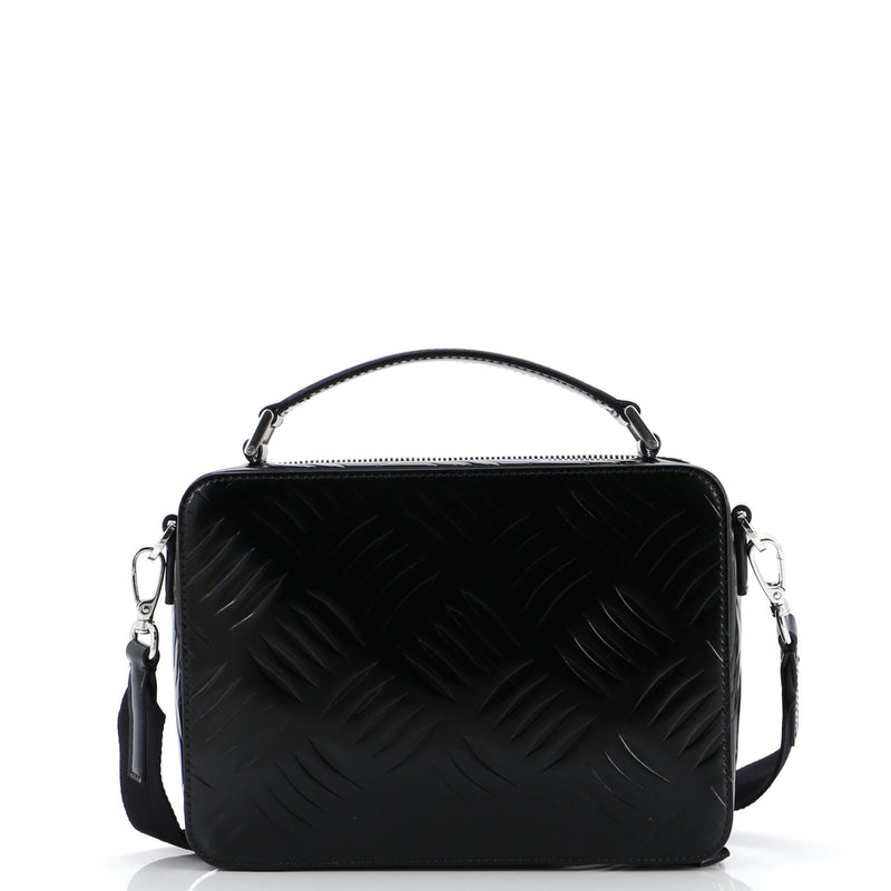 Prada Brique Crossbody Bag Embossed