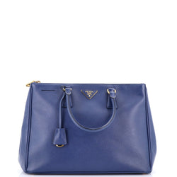 Prada Double Zip Lux Tote Saffiano