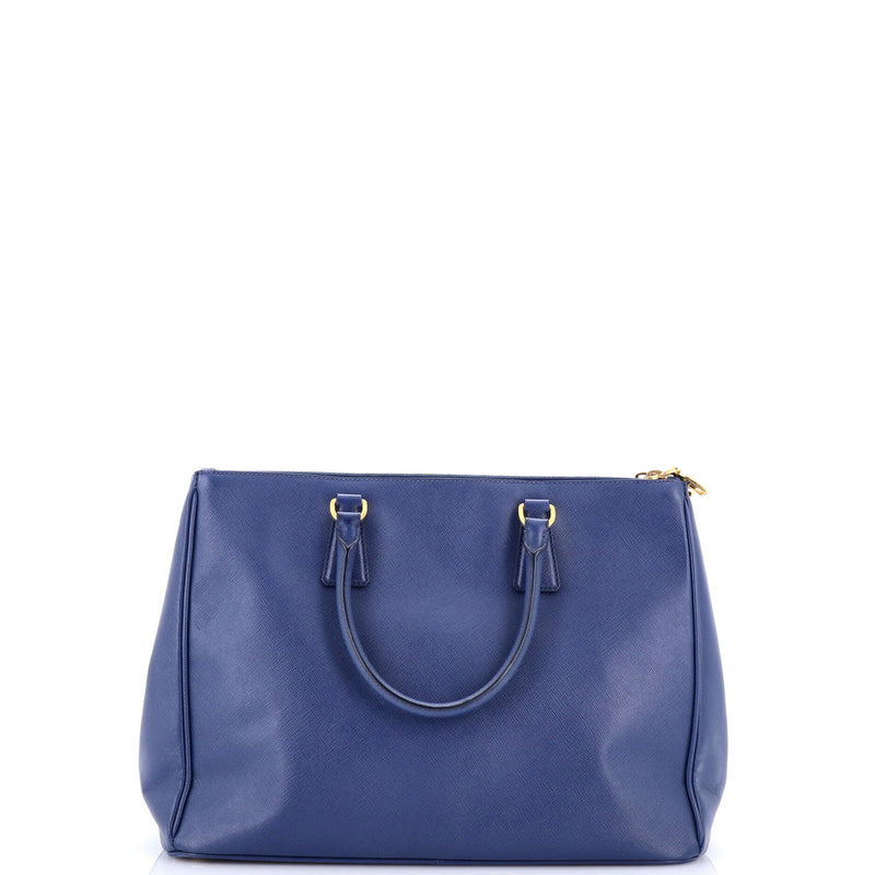 Prada Double Zip Lux Tote Saffiano
