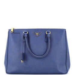 Prada Double Zip Lux Tote Saffiano