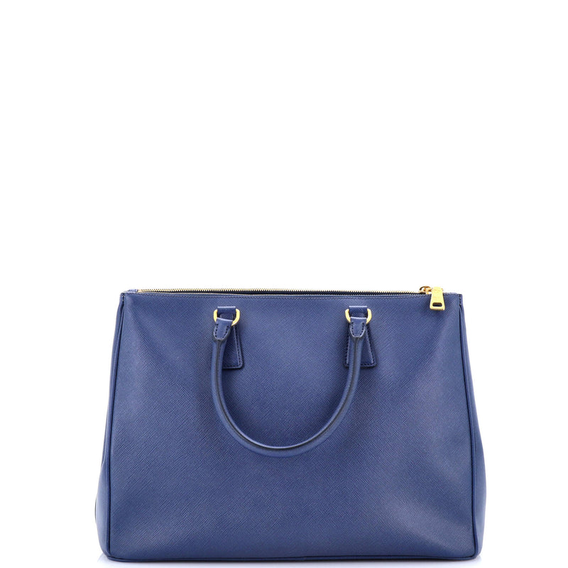 Prada Double Zip Lux Tote Saffiano