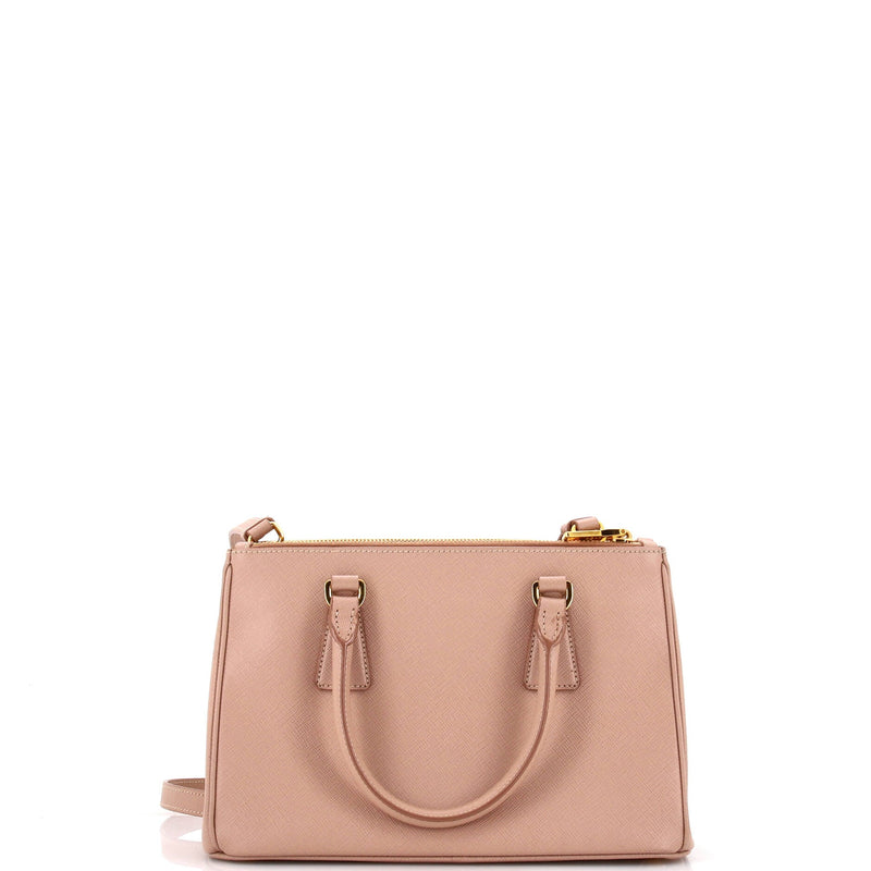 Prada Double Zip Lux Tote Saffiano