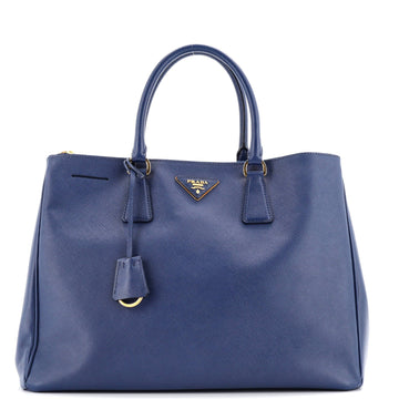 Prada Double Zip Lux Tote Saffiano