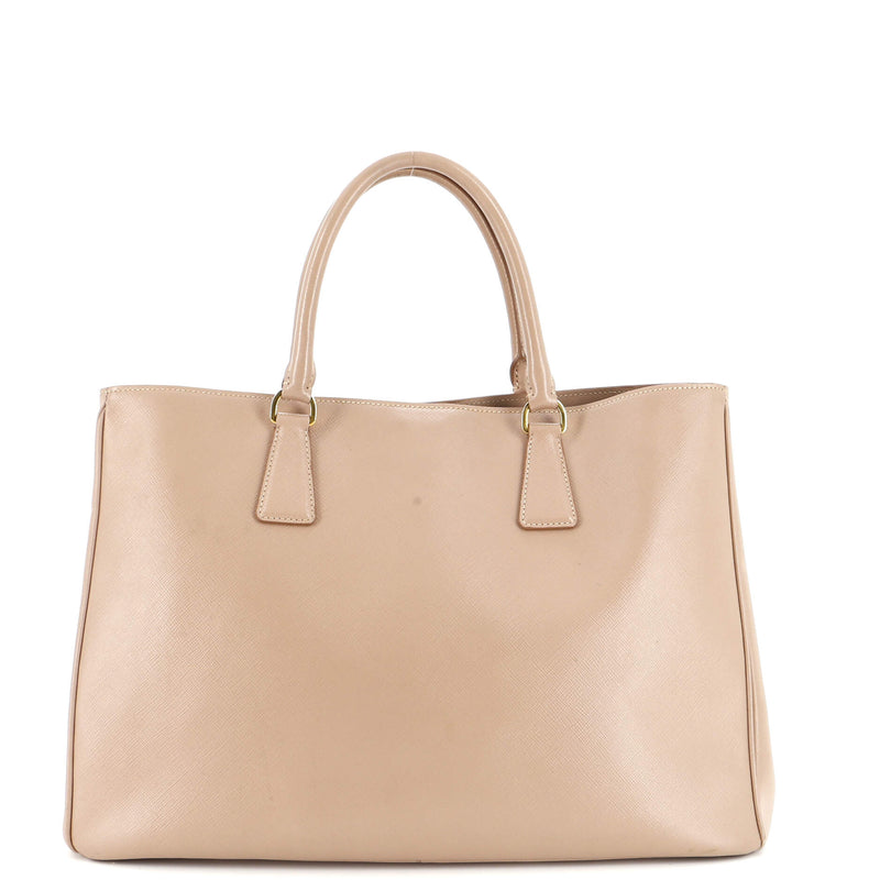 Prada Double Zip Lux Tote Saffiano