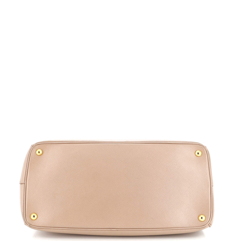 Prada Double Zip Lux Tote Saffiano