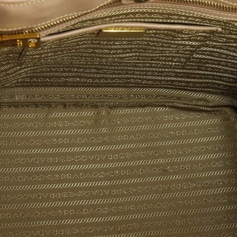 Prada Double Zip Lux Tote Saffiano