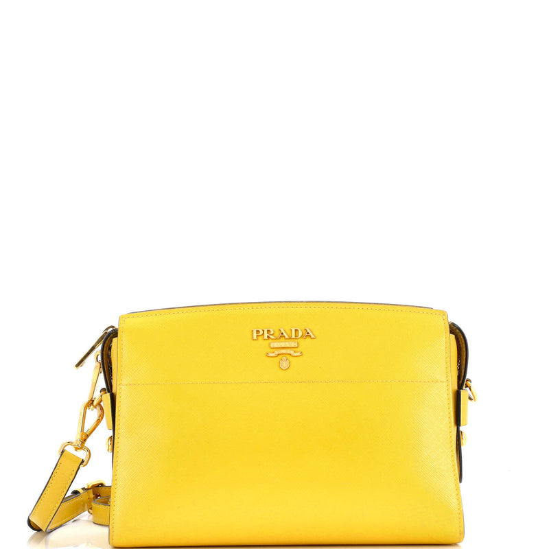 Prada Bibliotheque Crossbody Saffiano