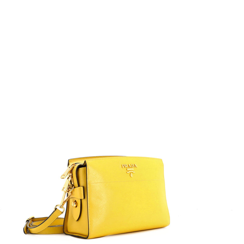 Prada Bibliotheque Crossbody Saffiano