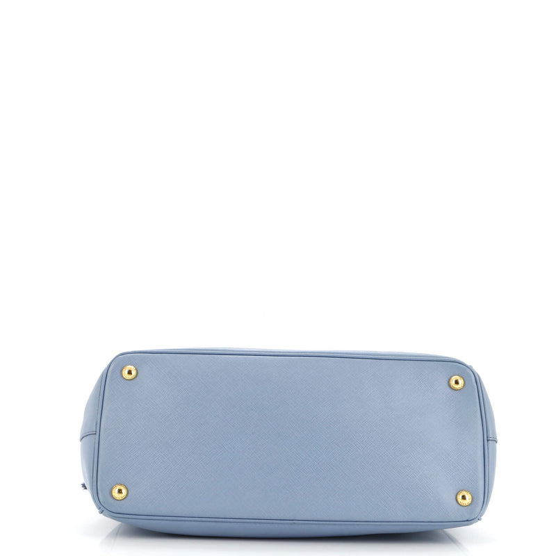 Prada Double Zip Lux Tote Saffiano
