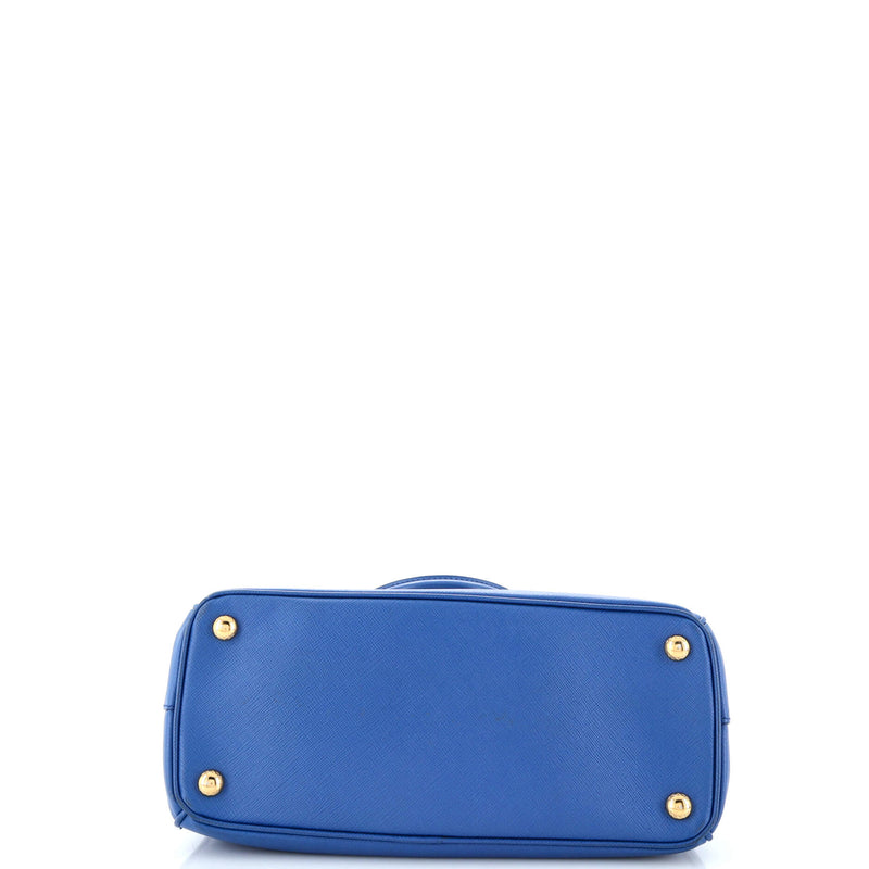 Prada Double Zip Lux Tote Saffiano